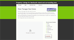 Desktop Screenshot of peterflanaganrealestate.com